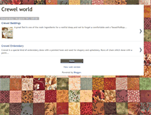 Tablet Screenshot of crewelfabworld.blogspot.com