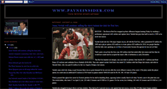 Desktop Screenshot of payneinsider.blogspot.com