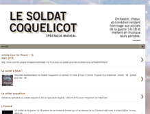 Tablet Screenshot of le-soldat-coquelicot.blogspot.com