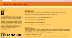 Desktop Screenshot of paulbenoitmusic.blogspot.com