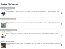 Tablet Screenshot of easterwallpaper.blogspot.com
