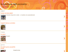 Tablet Screenshot of laboutiquedelluncinetto.blogspot.com