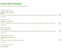 Tablet Screenshot of inthelifeofchelsie.blogspot.com