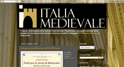 Desktop Screenshot of italiamedievale.blogspot.com