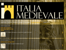 Tablet Screenshot of italiamedievale.blogspot.com