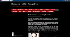 Desktop Screenshot of gayafengshui.blogspot.com