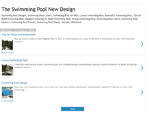 Tablet Screenshot of pool-design.blogspot.com