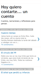 Mobile Screenshot of hoyquierocontarte.blogspot.com