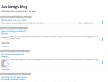 Tablet Screenshot of junmeng.blogspot.com