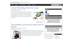 Desktop Screenshot of money-blogue.blogspot.com
