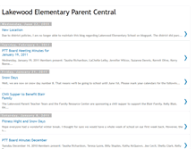 Tablet Screenshot of lakewoodparent.blogspot.com