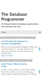 Mobile Screenshot of database-programmer.blogspot.com