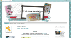 Desktop Screenshot of freubelsvandemolletjes.blogspot.com