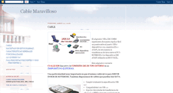 Desktop Screenshot of cablemaravilloso.blogspot.com