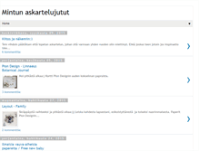 Tablet Screenshot of mintunaskartelujutut.blogspot.com