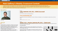 Desktop Screenshot of crosswordcontest.blogspot.com