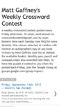 Mobile Screenshot of crosswordcontest.blogspot.com