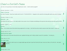 Tablet Screenshot of fatclaire.blogspot.com