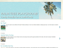 Tablet Screenshot of palmtreeplayground.blogspot.com