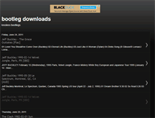 Tablet Screenshot of bootlegdownloads.blogspot.com