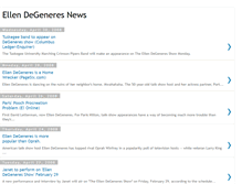 Tablet Screenshot of ellendegeneresnews.blogspot.com