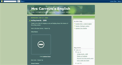 Desktop Screenshot of mrscarreiro.blogspot.com