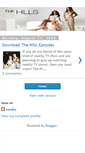Mobile Screenshot of download-the-hills-episodes.blogspot.com