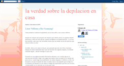 Desktop Screenshot of laverdadsobreladepilacionencasa.blogspot.com