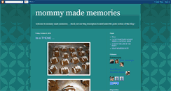 Desktop Screenshot of mommymadememories.blogspot.com