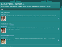 Tablet Screenshot of mommymadememories.blogspot.com