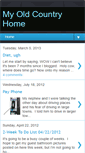 Mobile Screenshot of myoldcountryhome.blogspot.com