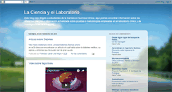 Desktop Screenshot of lacienciayellaboratorio.blogspot.com