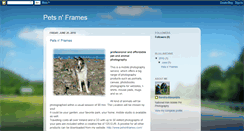 Desktop Screenshot of petsinframes.blogspot.com