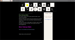 Desktop Screenshot of cozinhainformal.blogspot.com