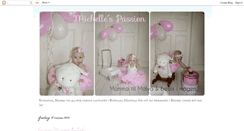 Desktop Screenshot of michellespassion.blogspot.com