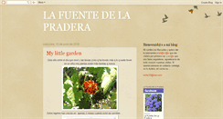 Desktop Screenshot of lafuentedelapradera.blogspot.com