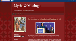 Desktop Screenshot of mythsmusings.blogspot.com