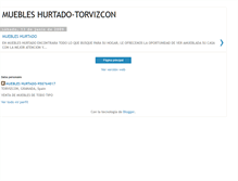 Tablet Screenshot of muebleshurtado-torvizcon.blogspot.com