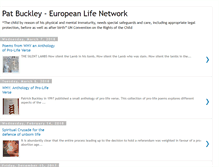 Tablet Screenshot of europeanlifenetwork.blogspot.com