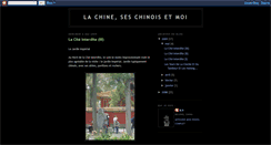 Desktop Screenshot of lachineetmoi.blogspot.com