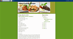 Desktop Screenshot of libbyscookingrecipes.blogspot.com