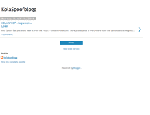 Tablet Screenshot of 1kolaspoof.blogspot.com
