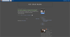 Desktop Screenshot of ice-cold-blog.blogspot.com