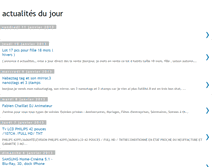 Tablet Screenshot of actualitesdujour.blogspot.com
