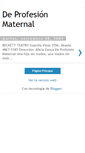 Mobile Screenshot of deprofesionmaternal.blogspot.com