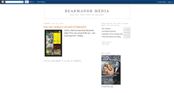 Desktop Screenshot of bearmanor.blogspot.com
