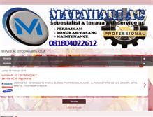 Tablet Screenshot of mataharijogjaac.blogspot.com