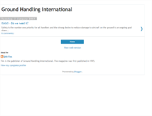 Tablet Screenshot of groundhandlinginternational.blogspot.com