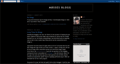 Desktop Screenshot of mossesblogg.blogspot.com