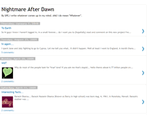 Tablet Screenshot of nightmare-after-dawn.blogspot.com